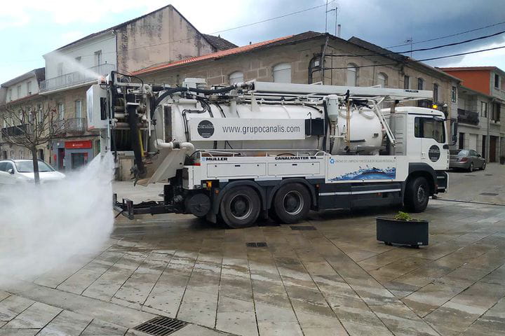GRUPO CANALIS adapta sus camiones para luchar contra la COVID-19