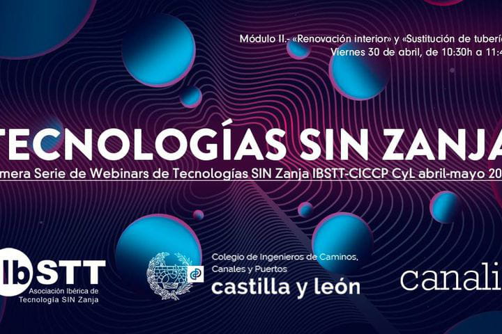 GRUPO CANALIS participará en la serie de webinars sobre Tecnologías Sin Zanja.