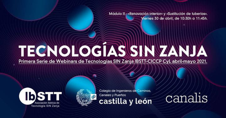 GRUPO CANALIS participará en la serie de webinars sobre Tecnologías Sin Zanja.