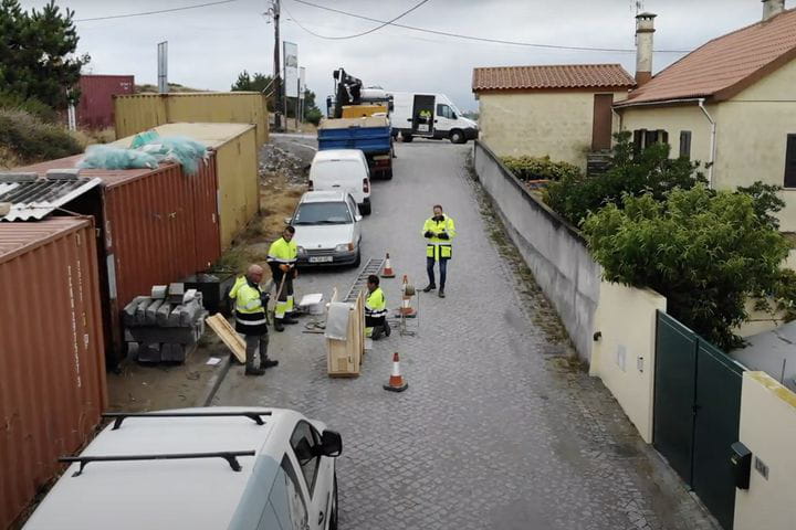 GRUPO CANALIS rehabilita los colectores de Castelo do Neiva (Viana do Castelo)